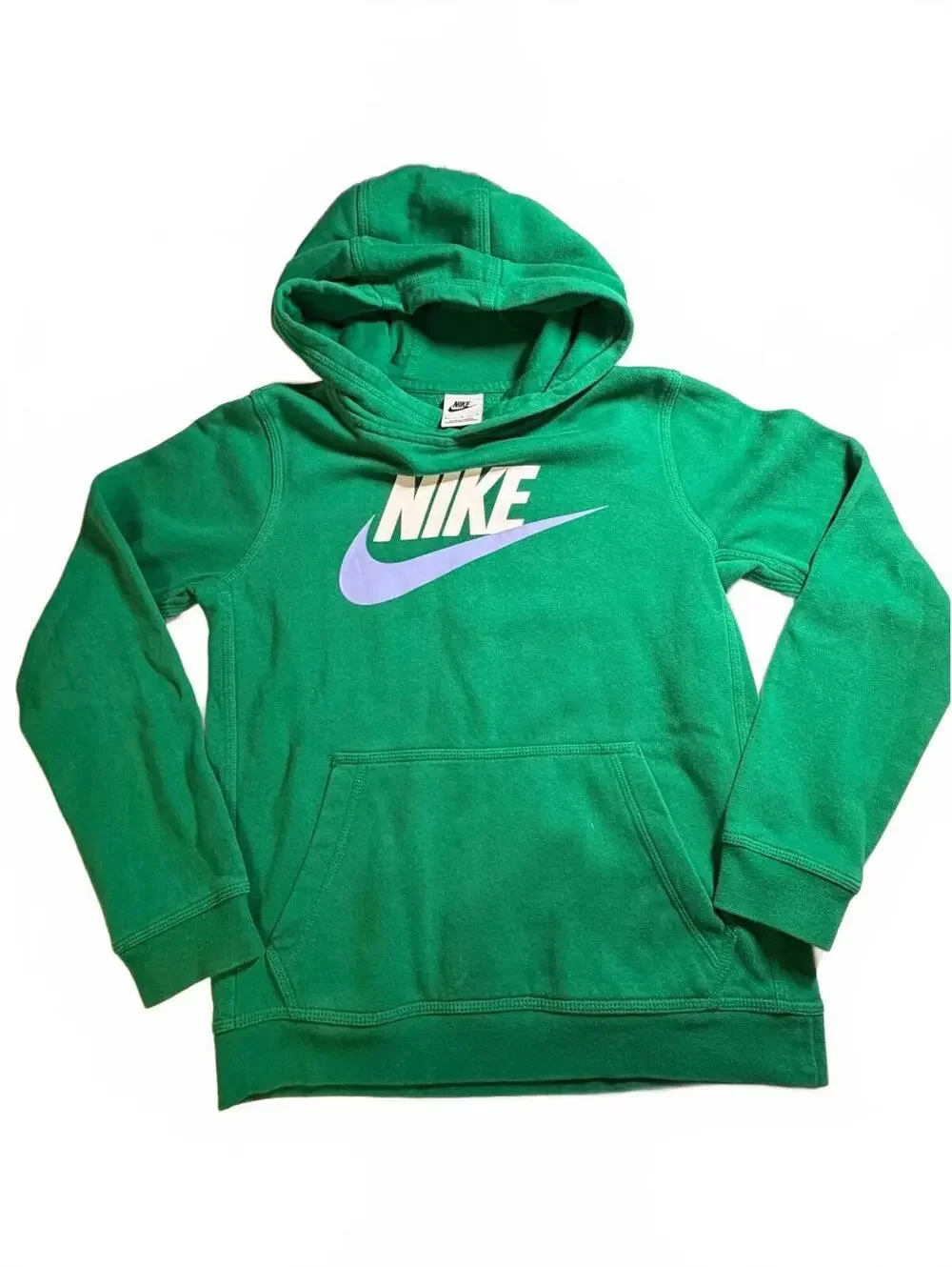 Green Nike Hoodie Youth Large